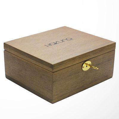 Hakuna Walnut Lock Box