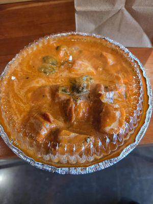 chicken tikka rice bowl