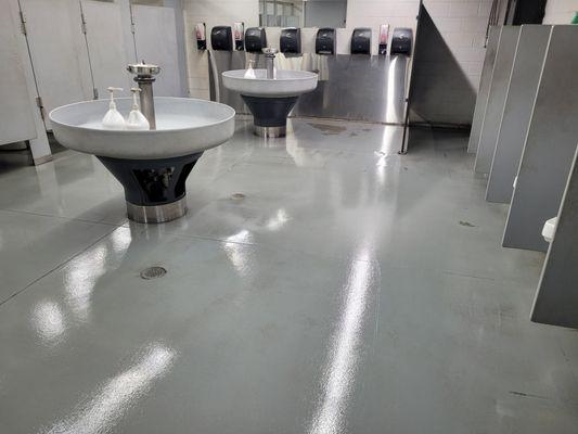 Concrete Scrub and Seal