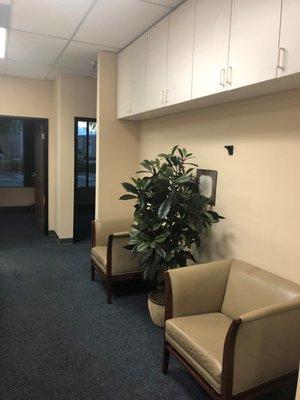 secondary wait area