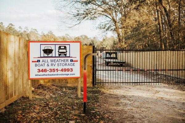 All Weather Boat Storage