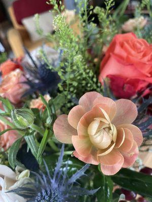 Beautiful arrangement of flowers