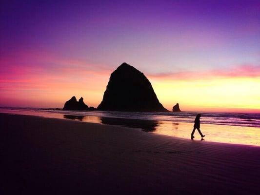 Cannon Beach Running