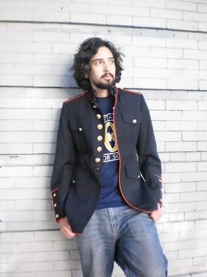 men's vintage military jacket