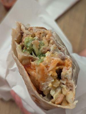 Chicken super burrito