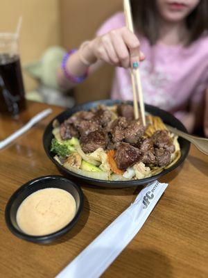 Beef hibachi