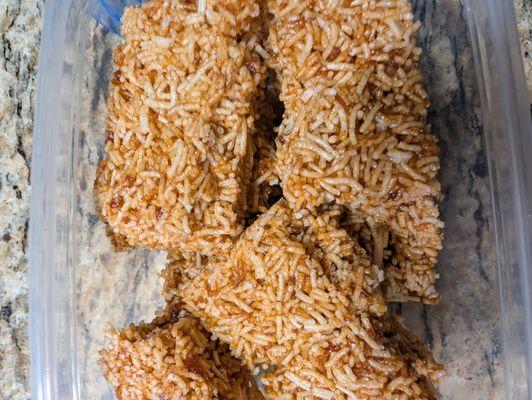 Thai dessert rice vermicelli and caramelized onion sooo good