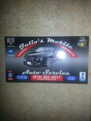 Julio's Mobile Auto Service