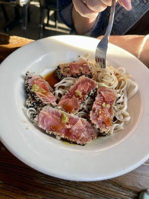 Ahi tuna only $7.50!!! Delicious!