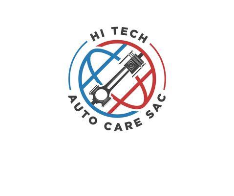 Our awesome new Hi-Tech Auto Care Sac Logo!
