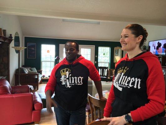 Self-proclaimed King & Queen