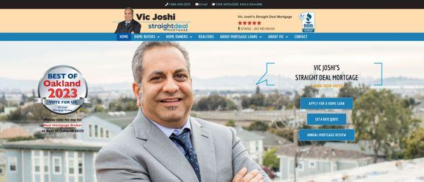 Vic Joshi's Straight Deal Mortgage, now licensed in 7 states!