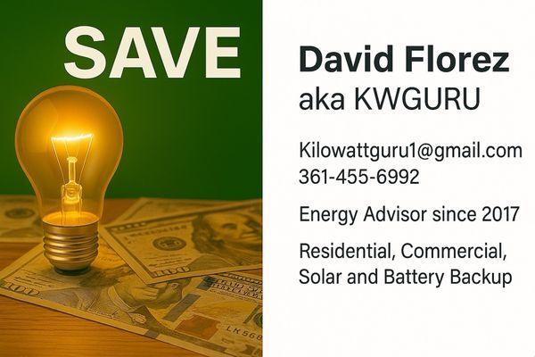 A picture of a lightbulb, saving and my personal information email phone number