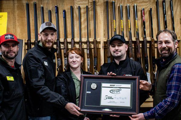 Hyatt Farms is one of 14 NSSF Five Star Ranges in the entire United States.
