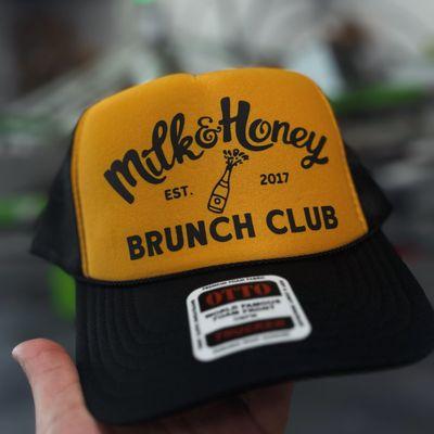 Screen printed foam trucker hats. The best around!