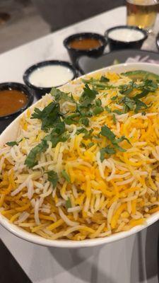 Gongura Paneer Biryani