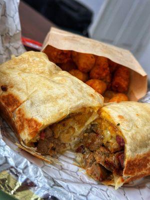 Bad-Ass Breakfast Burritos