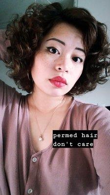 Styled perm (Lucy did my perm)