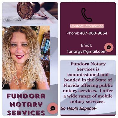 Fundora Notary Services
