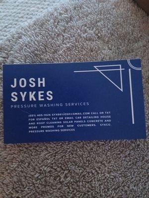 Syxco Pressure washing