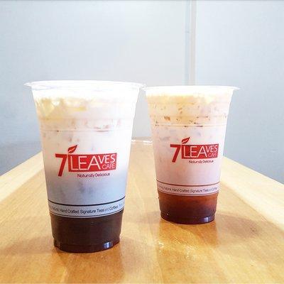 Oolong Milk Tea (Rate: 5 / 5) & Thai Tea (Rate: 4 / 5)