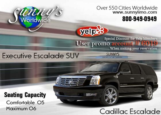 Sunny's Worldwide Chauffeured Transportation