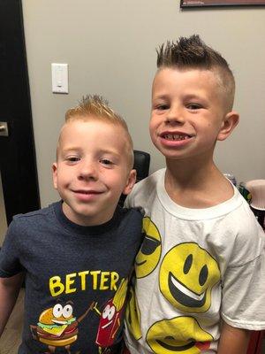 The cutest boy's haircuts in town!
