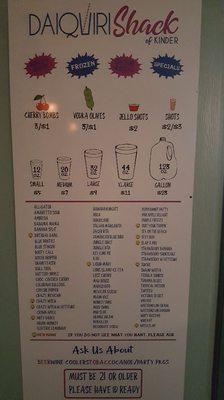 Daiquiri Shack of Kinder