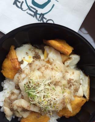Butterfish rice bowl. Delicious!