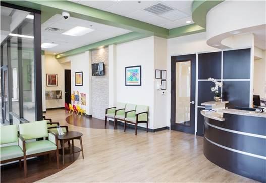 Beautiful office lobby