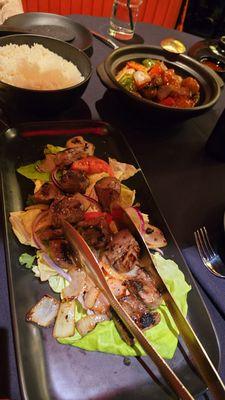 Vietnamese steak and cod and $6 rice