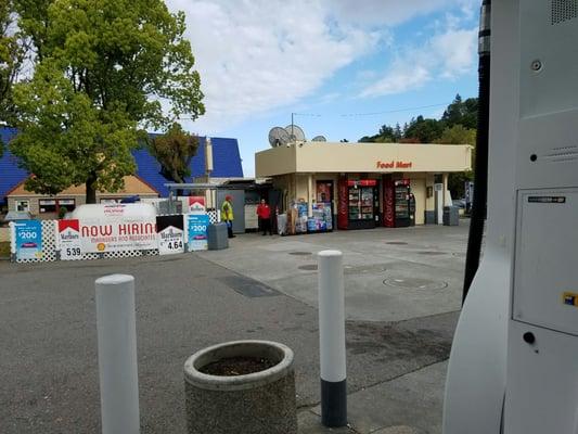 Shell food mart.... Super mini