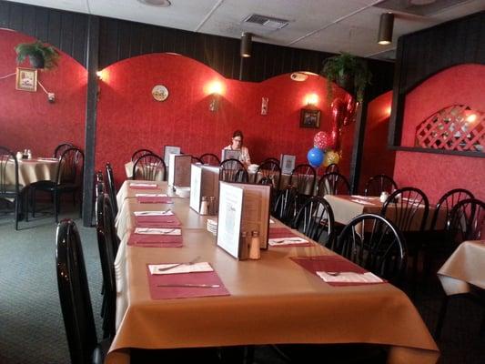 The inside is pretty small