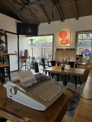 Electric typewriter for your love notes ;)