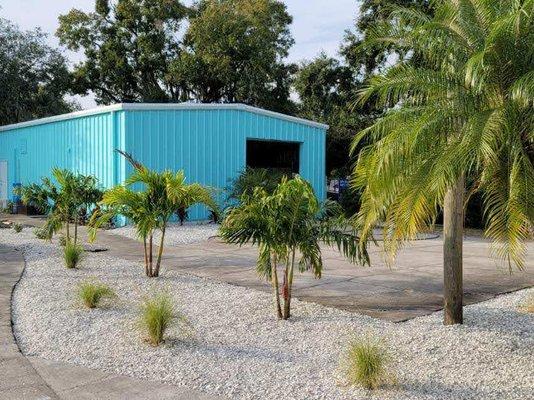 Building side (sign pending install)