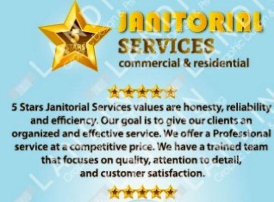 5 Stars Janitorial Services