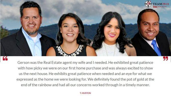 We delight in the amazing experiences our clients have had!