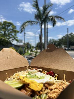 Pad Thai with a view