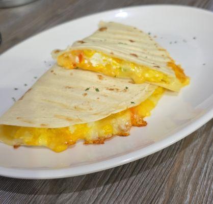 Scrambled Egg Quesadilla
