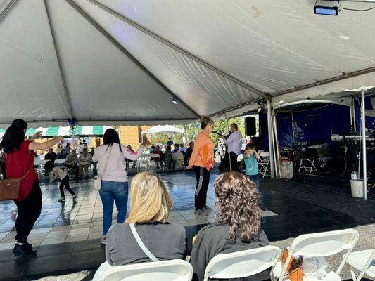 Dancing and good music