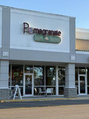 Pomegranate Frozen Yogurt