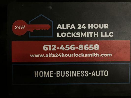 Alfa 24 Hour Locksmith