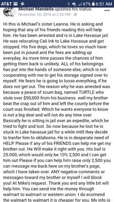 Mother fucker lying coneyving sneaky "want to play legit" picking me up tattoo shop off garrison with a female driver assuring me was safe.