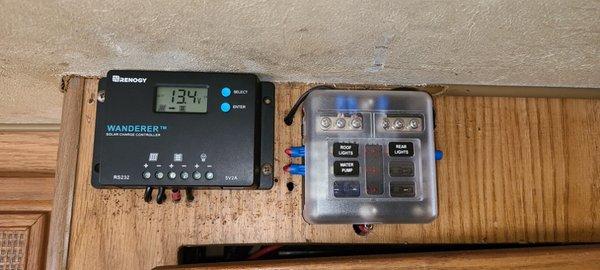 Solar and stand alone fuse pannel.