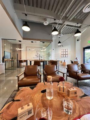 Nice indoor and patio areas