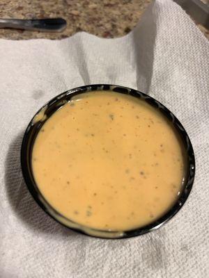 Enzo's sauce - smoky and peppery