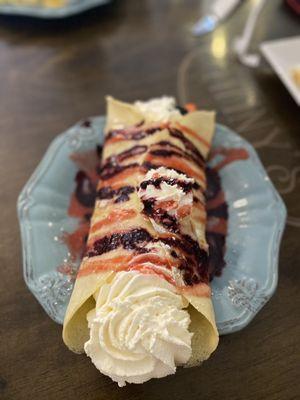 Triple Treat Crepe