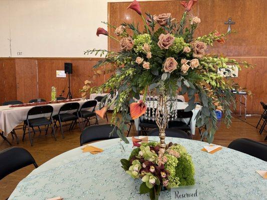 Flowers for Zion Hill Baptist Church their pastor second anniversary