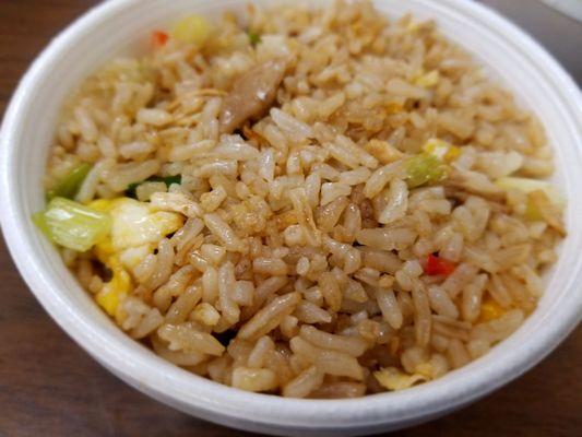 Small side of chicken fried rice
