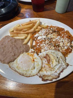 Breakfast chilequeles